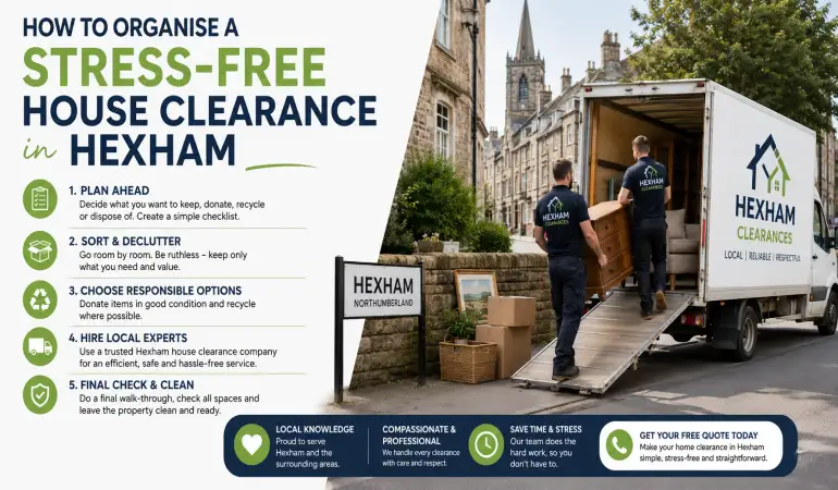 How to Organise a Stress-Free House Clearance in Hexham